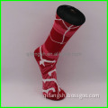 Men crew length knitted 100 pure cotton socks